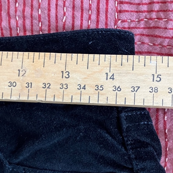 Women’s size 4 black soft velour pants - Picture 10 of 14